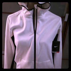 NIKE NWT HOODED ZIPPERED JACKET